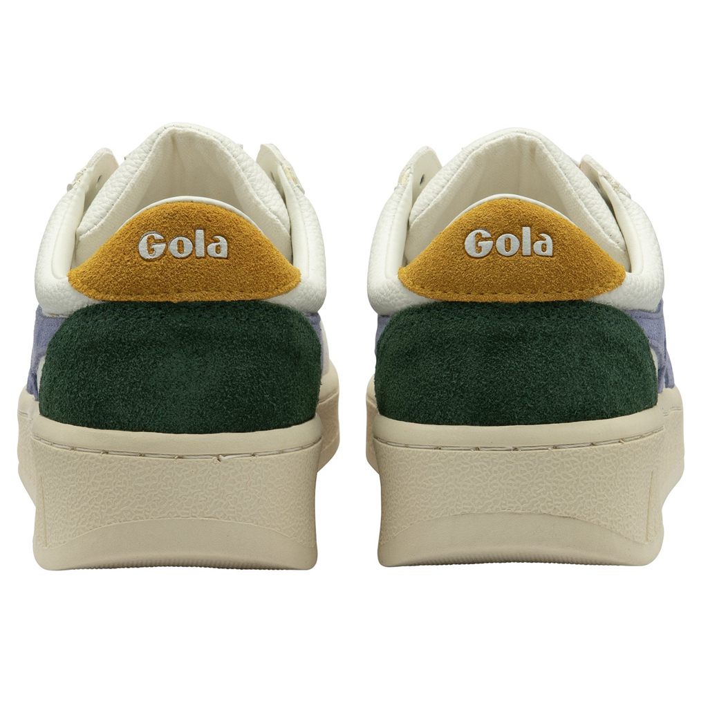 Gola Classics Grandslam Trident Sneakers Blancos Lavanda Mexico | QDU-534296