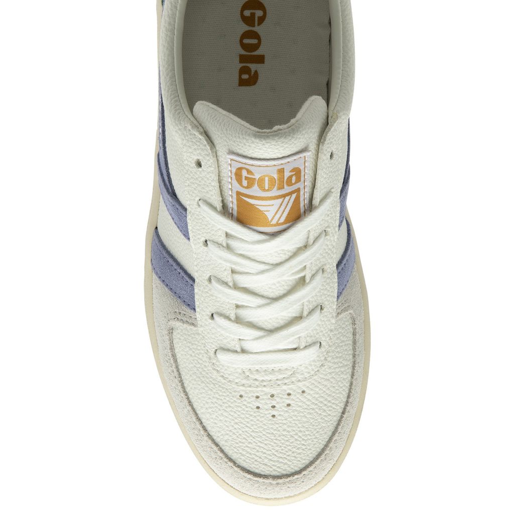 Gola Classics Grandslam Trident Sneakers Blancos Lavanda Mexico | QDU-534296