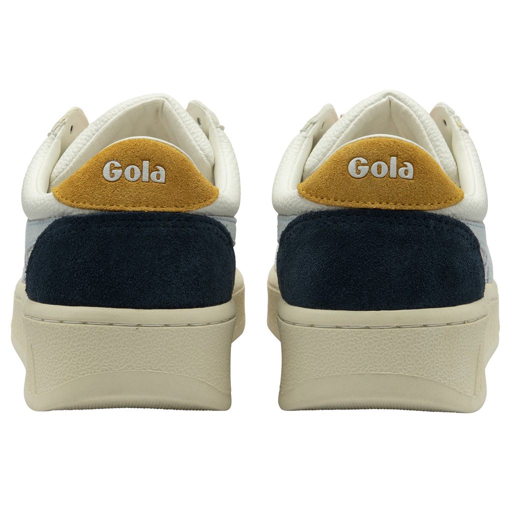 Gola Classics Grandslam Trident Sneakers Blancos Azules Mexico | OKV-456291