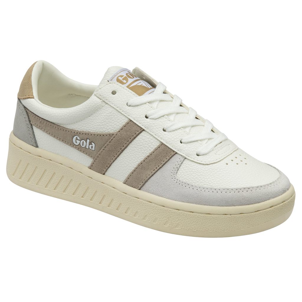 Gola Classics Grandslam Trident Sneakers Blancos Grises Mexico | WON-285710
