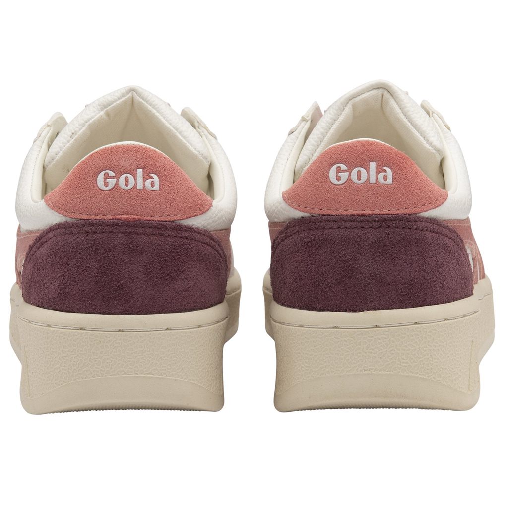 Gola Classics Grandslam Trident Sneakers Blancos Rosas Coral Rosas Mexico | OQN-259817