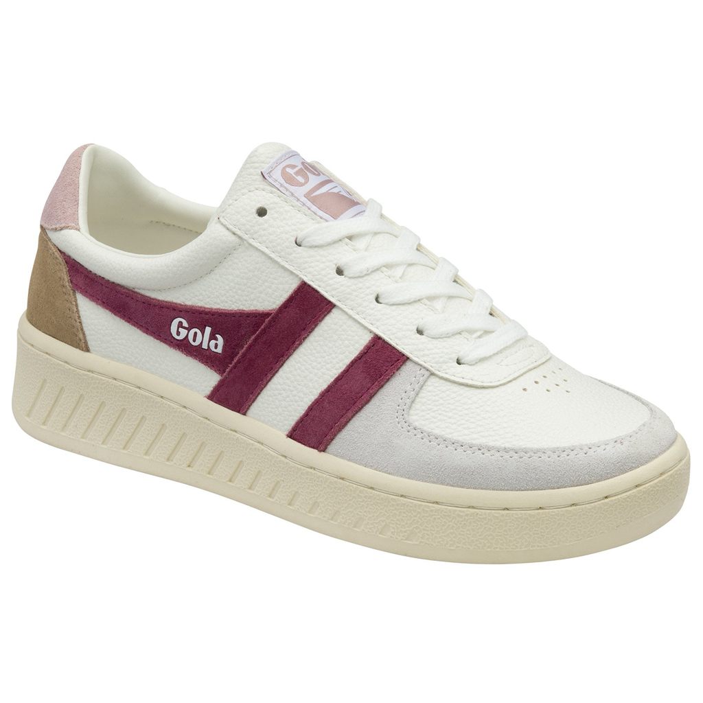 Gola Classics Grandslam Trident Sneakers Blancos Rosas Mexico | GQV-162485