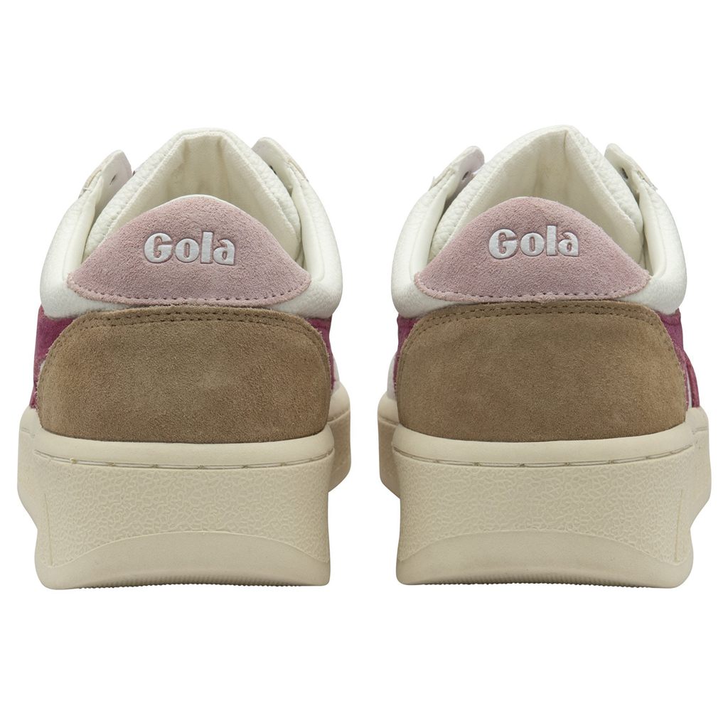 Gola Classics Grandslam Trident Sneakers Blancos Rosas Mexico | GQV-162485