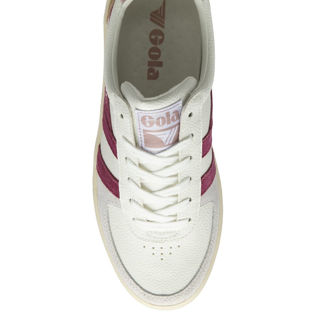 Gola Classics Grandslam Trident Sneakers Blancos Rosas Mexico | GQV-162485