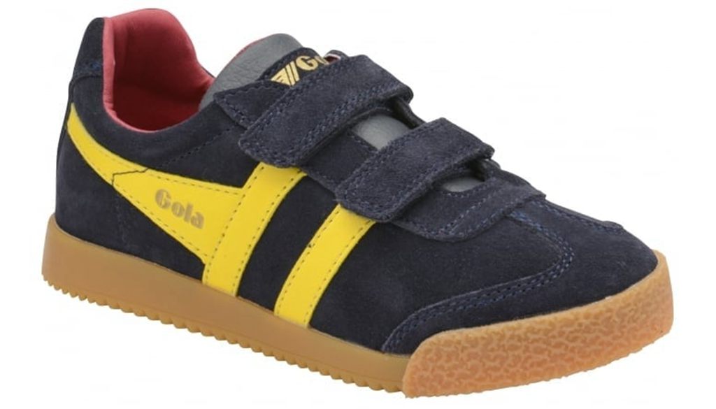 Gola Classics Harrier Strap Sneakers Azul Marino Rojos Mexico | JXT-574126
