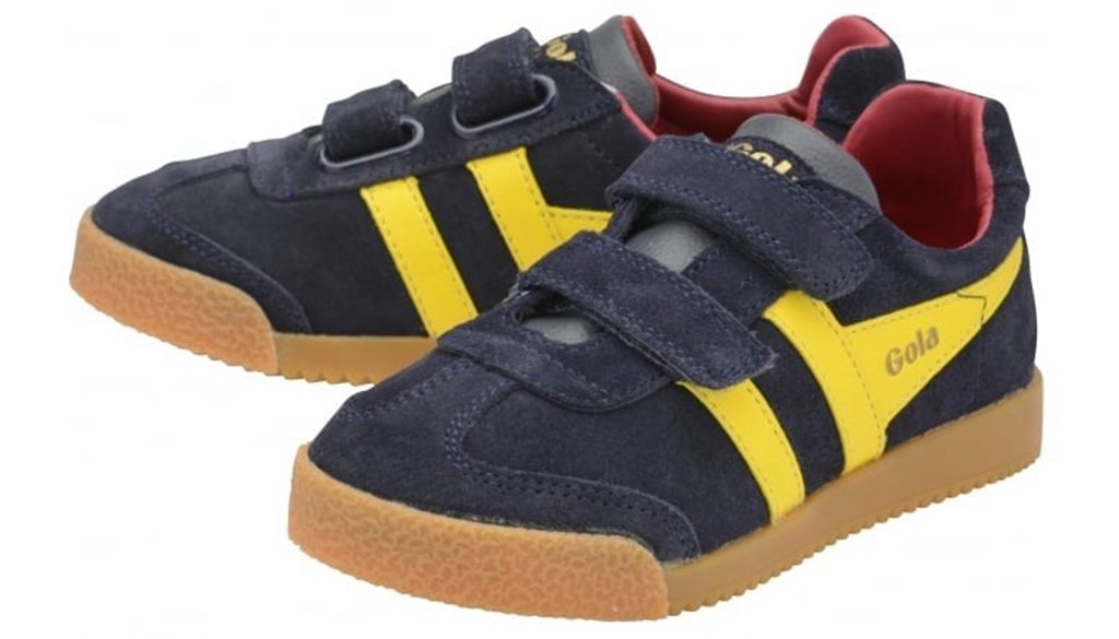 Gola Classics Harrier Strap Sneakers Azul Marino Rojos Mexico | JXT-574126