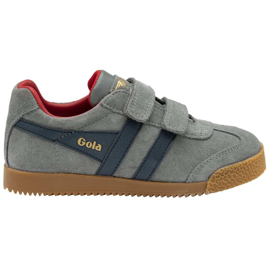 Gola Classics Harrier Strap Sneakers Azul Marino Rojos Oscuro Mexico | YIM-803741