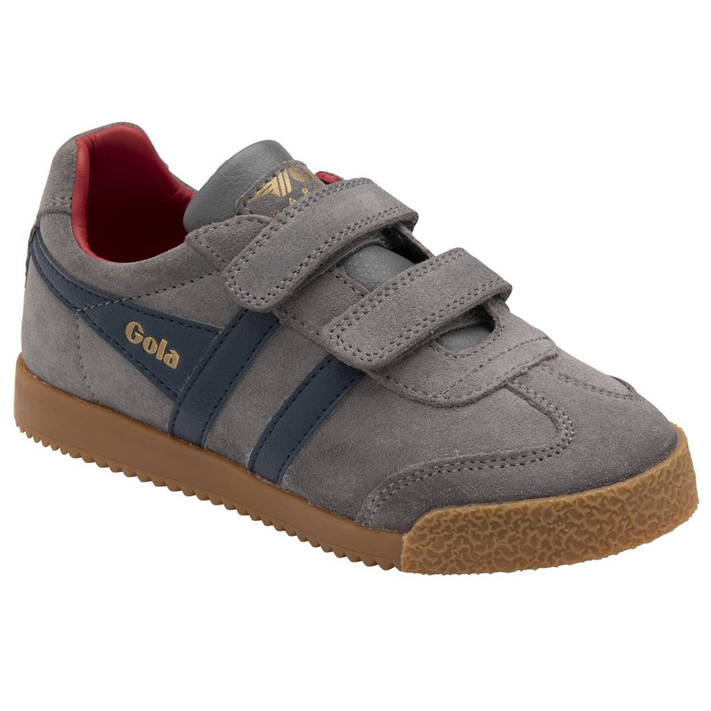 Gola Classics Harrier Strap Sneakers Azul Marino Rojos Oscuro Mexico | YIM-803741