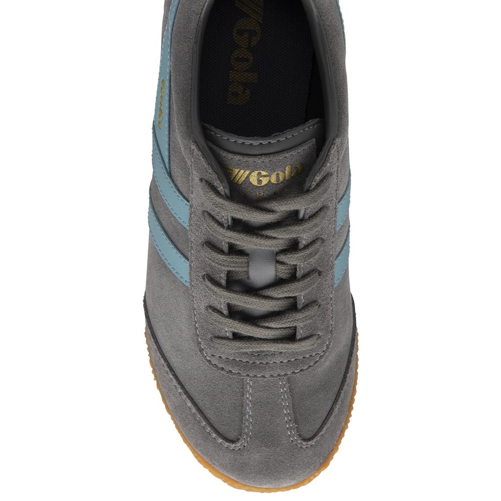 Gola Classics Harrier Suede Sneakers Ash Ocean Mexico | TPZ-857926