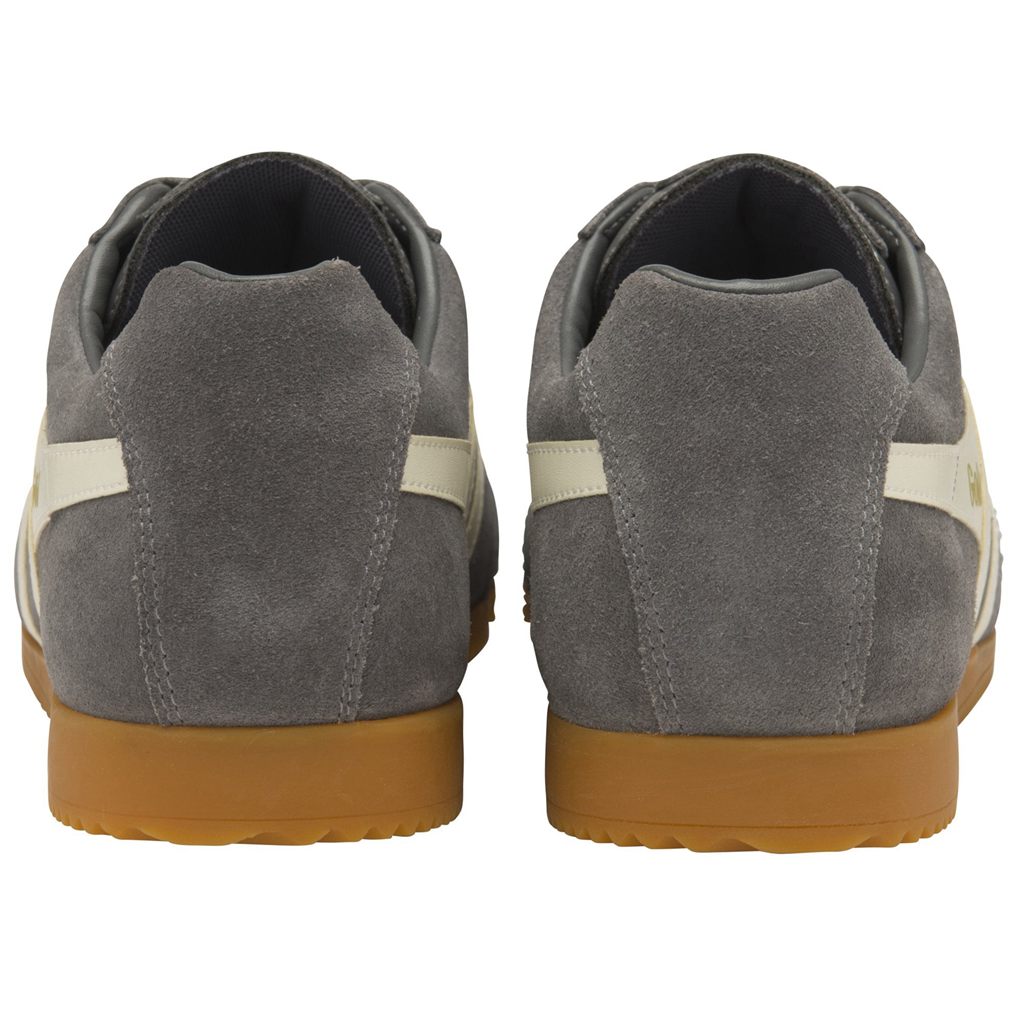 Gola Classics Harrier Suede Sneakers Ash Ecru Mexico | UXW-580173