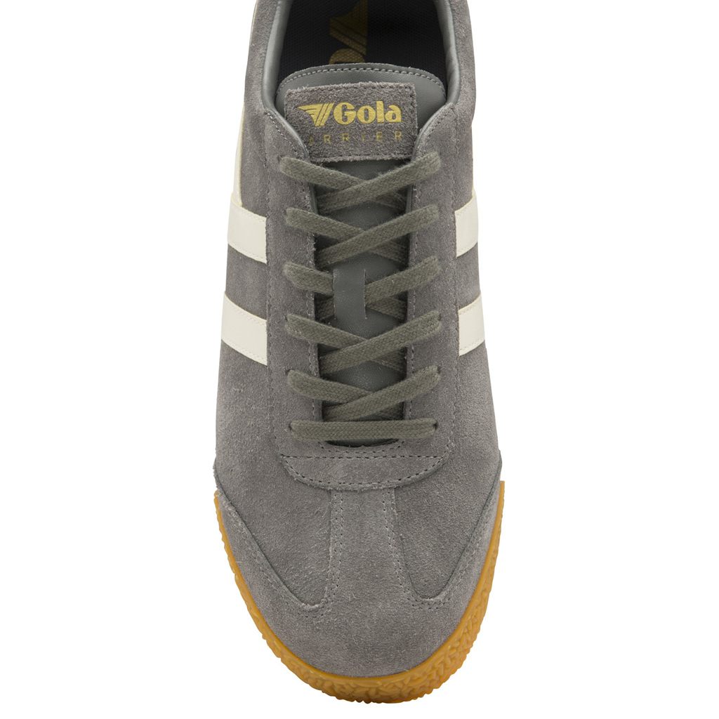 Gola Classics Harrier Suede Sneakers Ash Ecru Mexico | UXW-580173