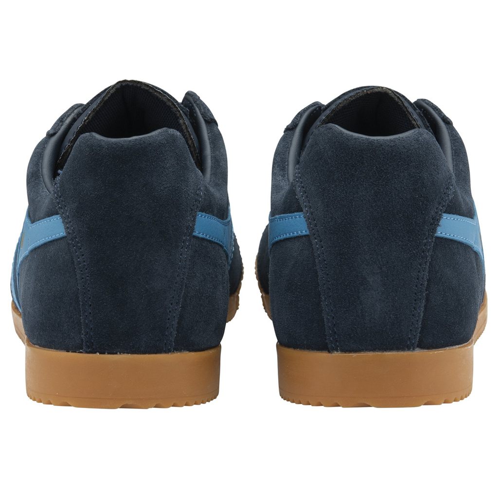 Gola Classics Harrier Suede Sneakers Azul Marino Mexico | UAY-813240