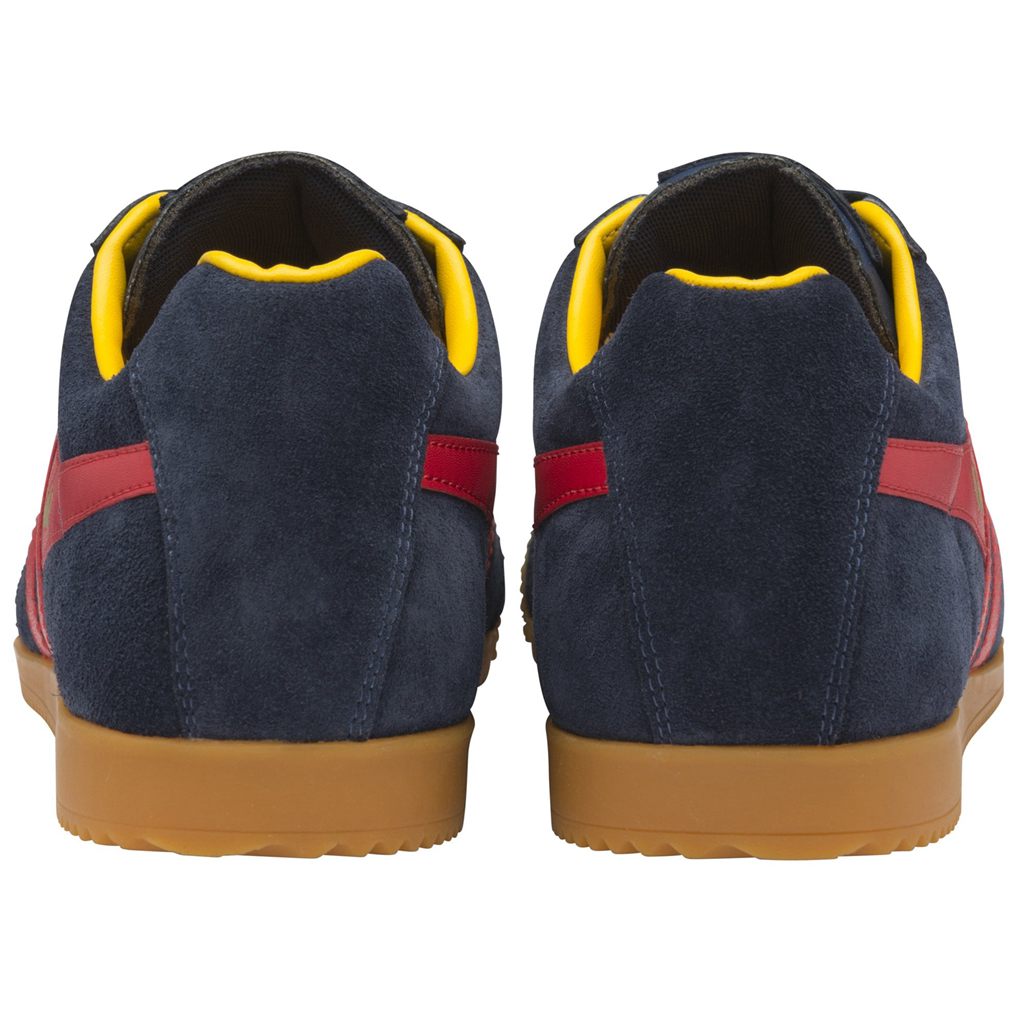 Gola Classics Harrier Suede Sneakers Azul Marino Rojos Mexico | GWN-958403