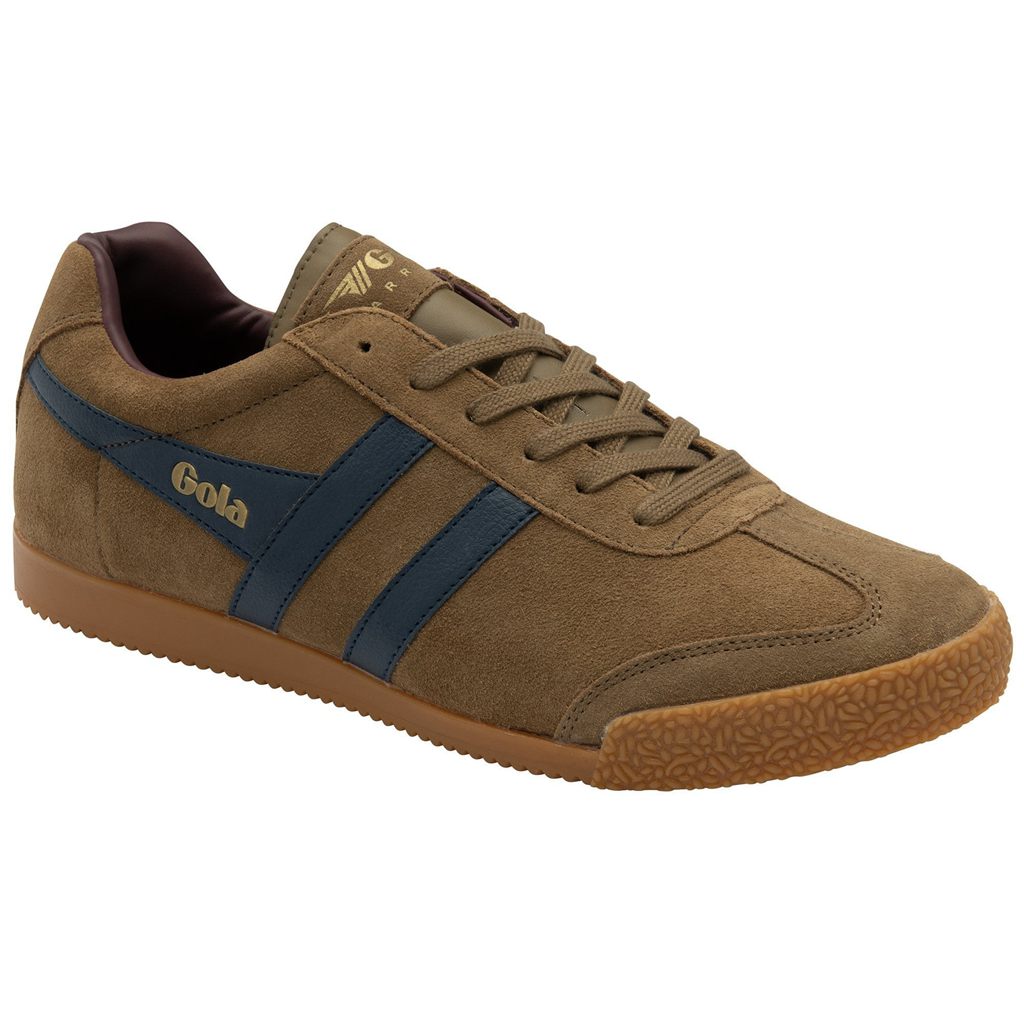 Gola Classics Harrier Suede Sneakers Azul Marino Vino Mexico | UHG-234619