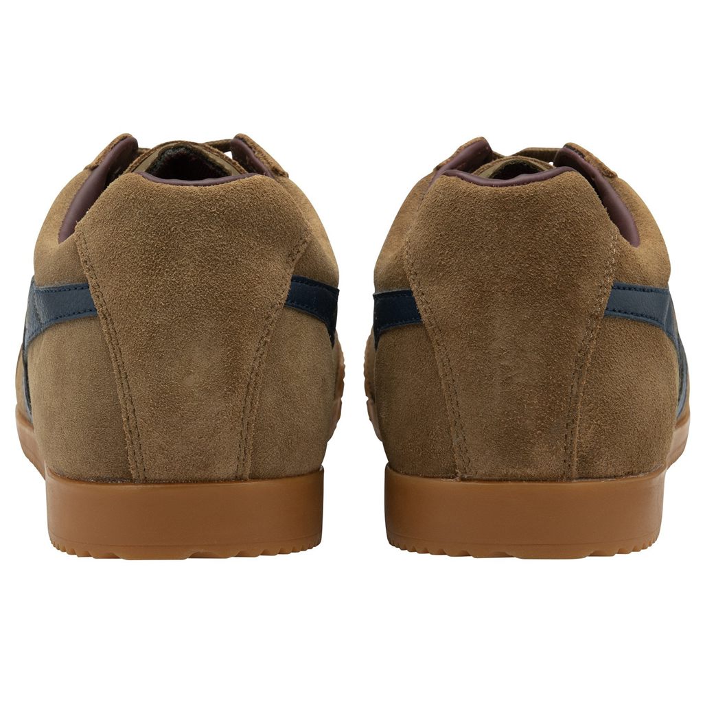 Gola Classics Harrier Suede Sneakers Azul Marino Vino Mexico | UHG-234619