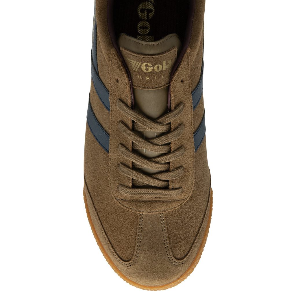Gola Classics Harrier Suede Sneakers Azul Marino Vino Mexico | UHG-234619