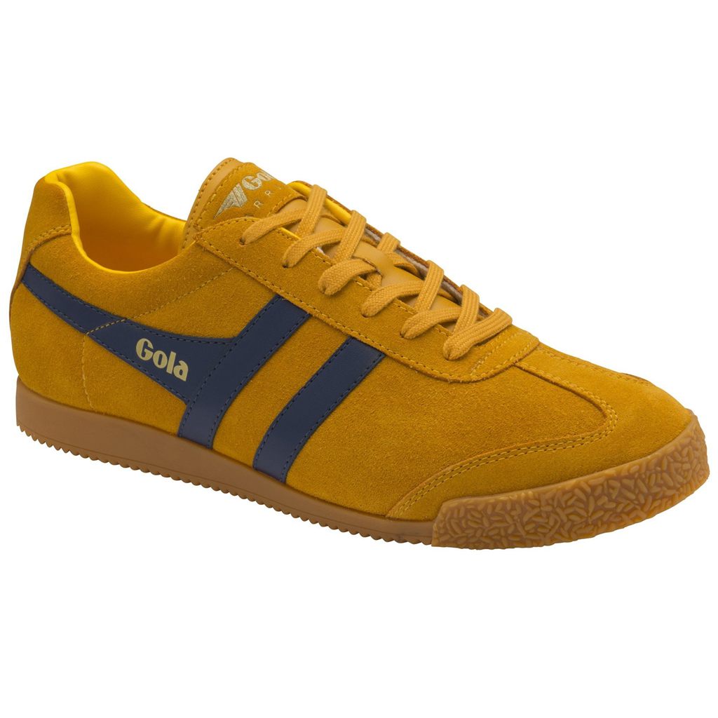 Gola Classics Harrier Suede Sneakers Azul Marino Mexico | WLZ-682743