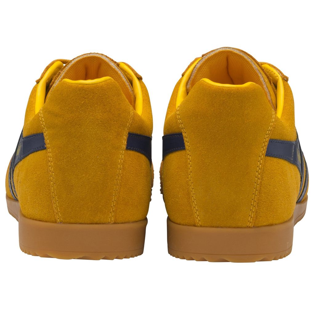 Gola Classics Harrier Suede Sneakers Azul Marino Mexico | WLZ-682743