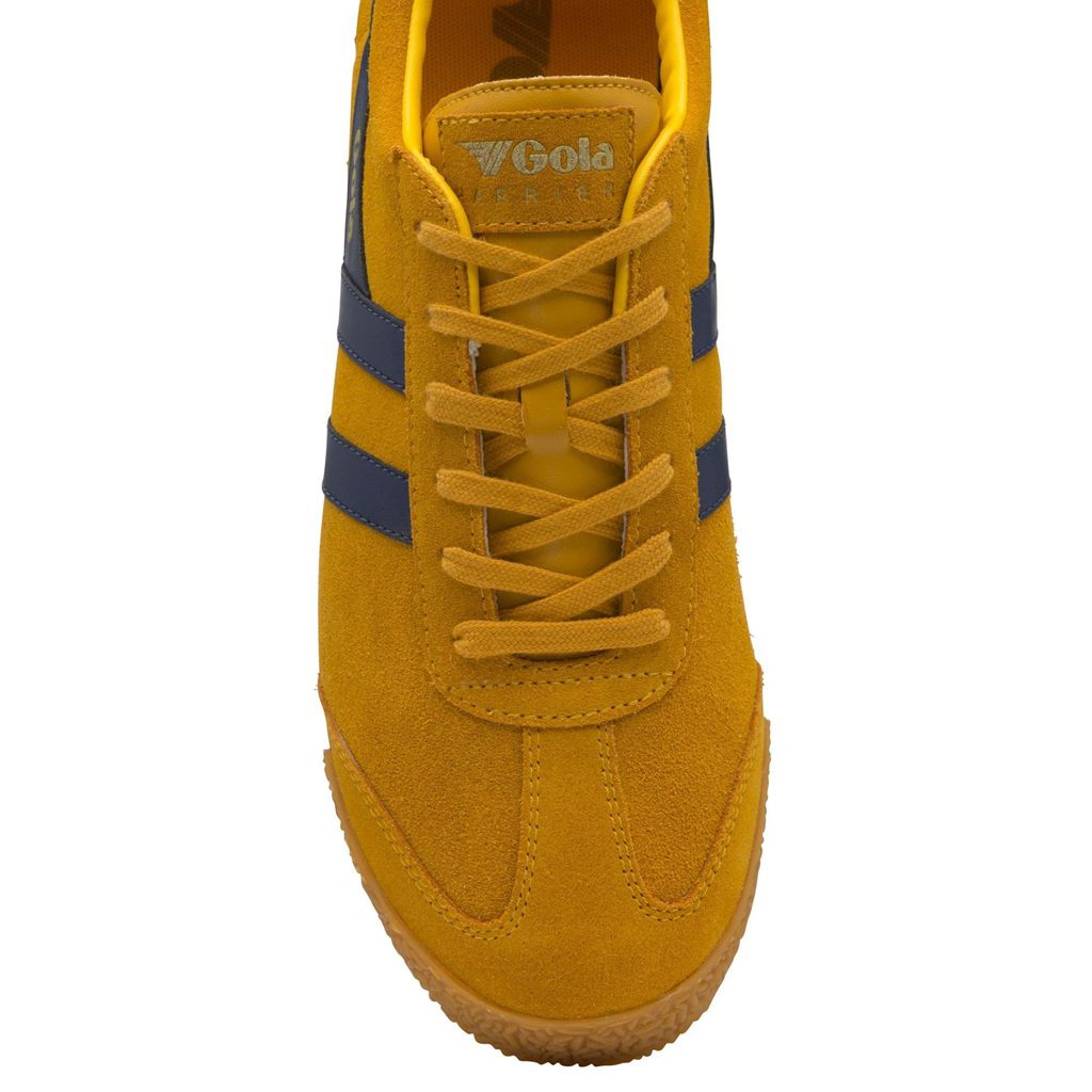 Gola Classics Harrier Suede Sneakers Azul Marino Mexico | WLZ-682743