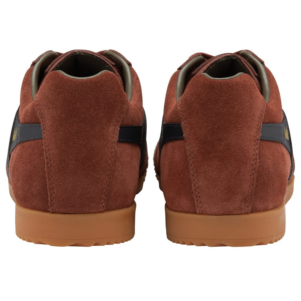 Gola Classics Harrier Suede Sneakers Azul Marino Kaki Mexico | BST-124069