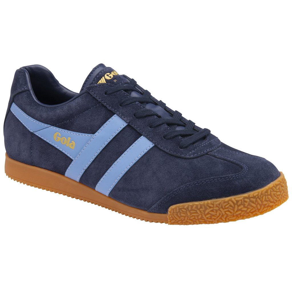 Gola Classics Harrier Suede Sneakers Azul Marino Mexico | BDC-276345