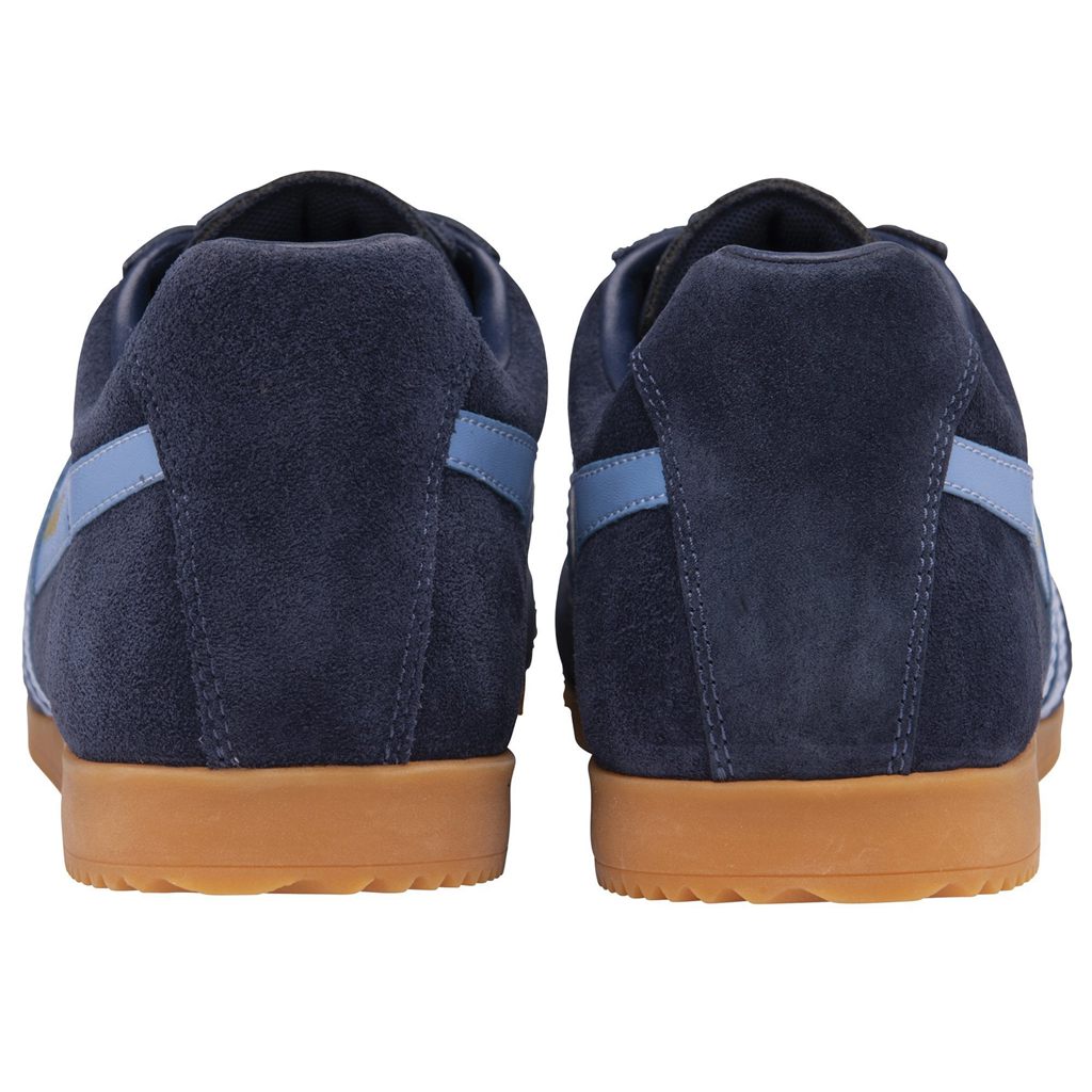 Gola Classics Harrier Suede Sneakers Azul Marino Mexico | BDC-276345