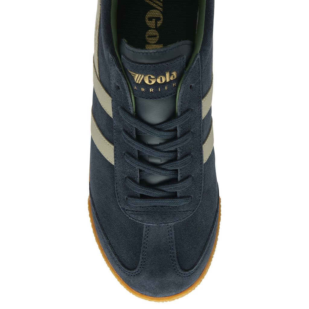 Gola Classics Harrier Suede Sneakers Azul Marino Grises Mexico | ZGH-613724