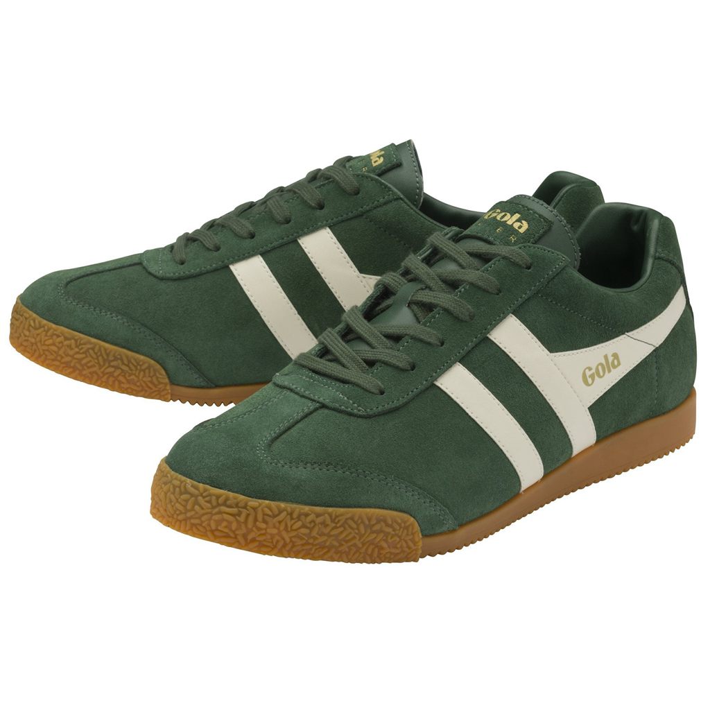 Gola Classics Harrier Suede Sneakers Blancos Mexico | PJB-714628