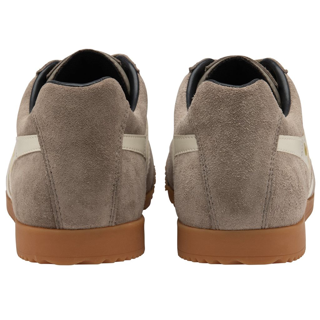 Gola Classics Harrier Suede Sneakers Blancos Azul Marino Mexico | EUV-613297