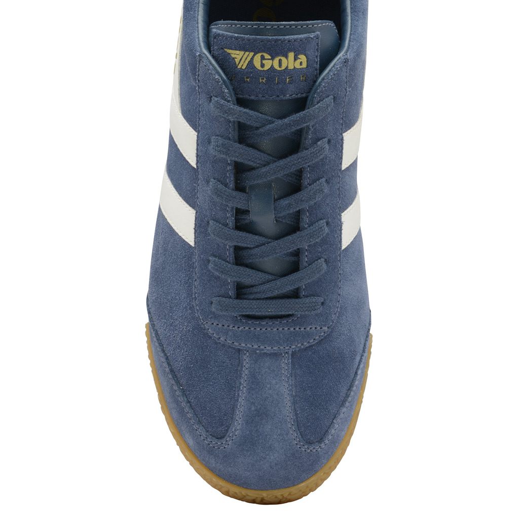 Gola Classics Harrier Suede Sneakers Blancos Mexico | XUR-590487
