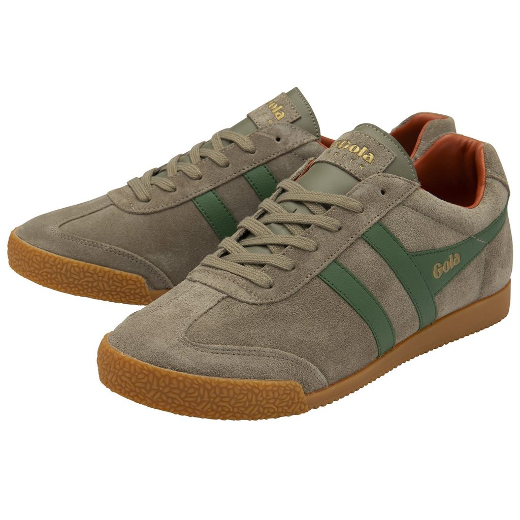Gola Classics Harrier Suede Sneakers Naranjas Mexico | OXE-516809