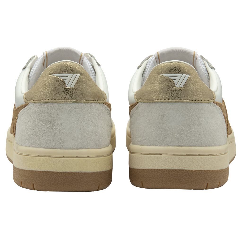 Gola Classics Hawk Sneakers Blancos Azules Dorados Mexico | YNW-394562