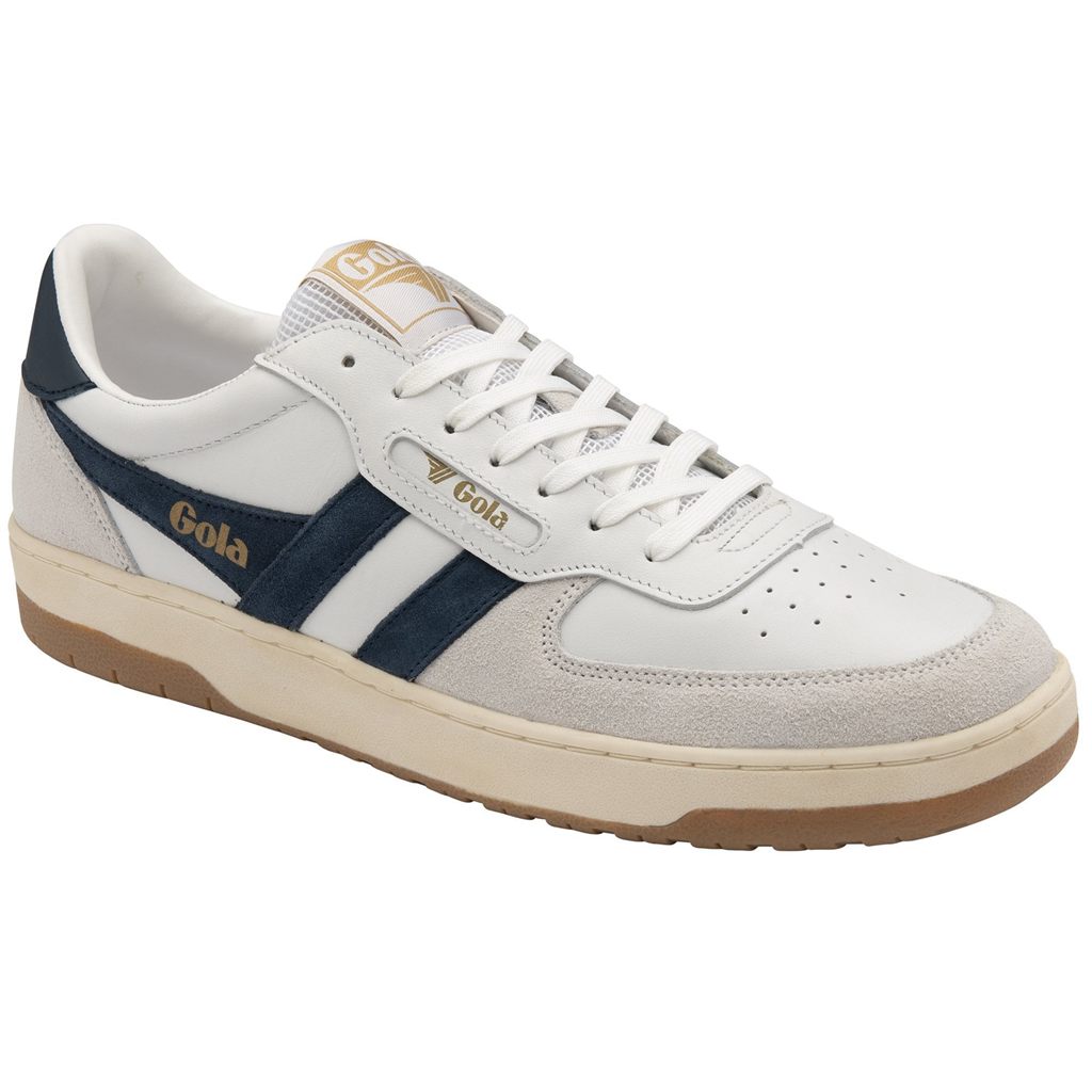 Gola Classics Hawk Sneakers Blancos Azules Mexico | FPX-429105