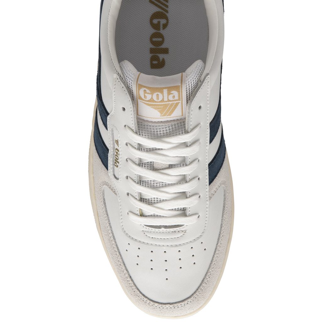 Gola Classics Hawk Sneakers Blancos Azules Mexico | FPX-429105