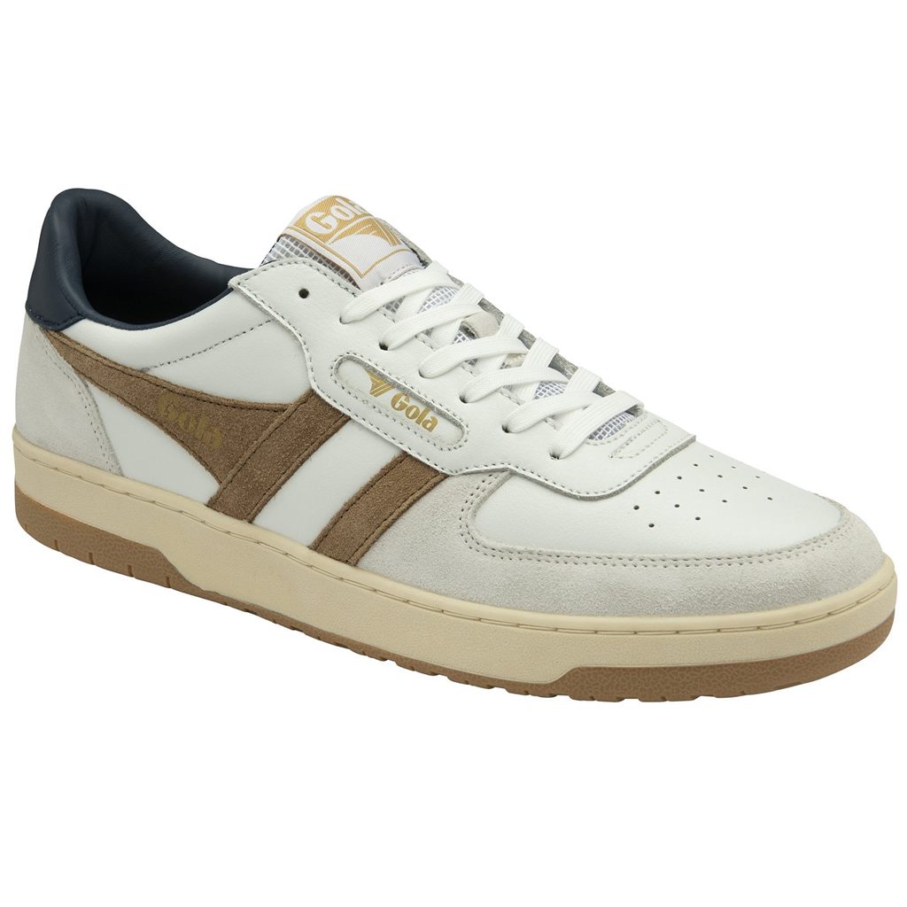 Gola Classics Hawk Sneakers Blancos Azul Marino Mexico | RLH-089615
