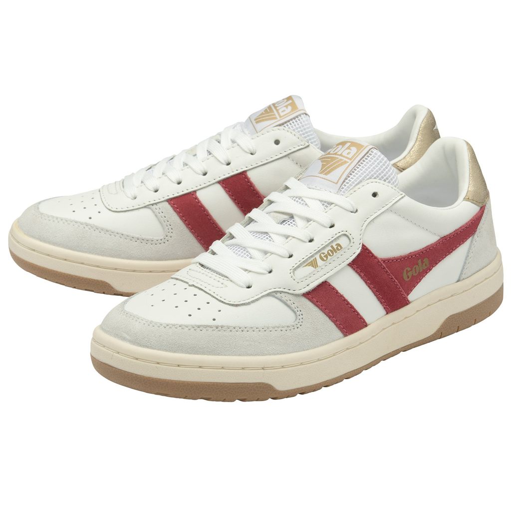 Gola Classics Hawk Sneakers Blancos Dorados Mexico | LJF-312470