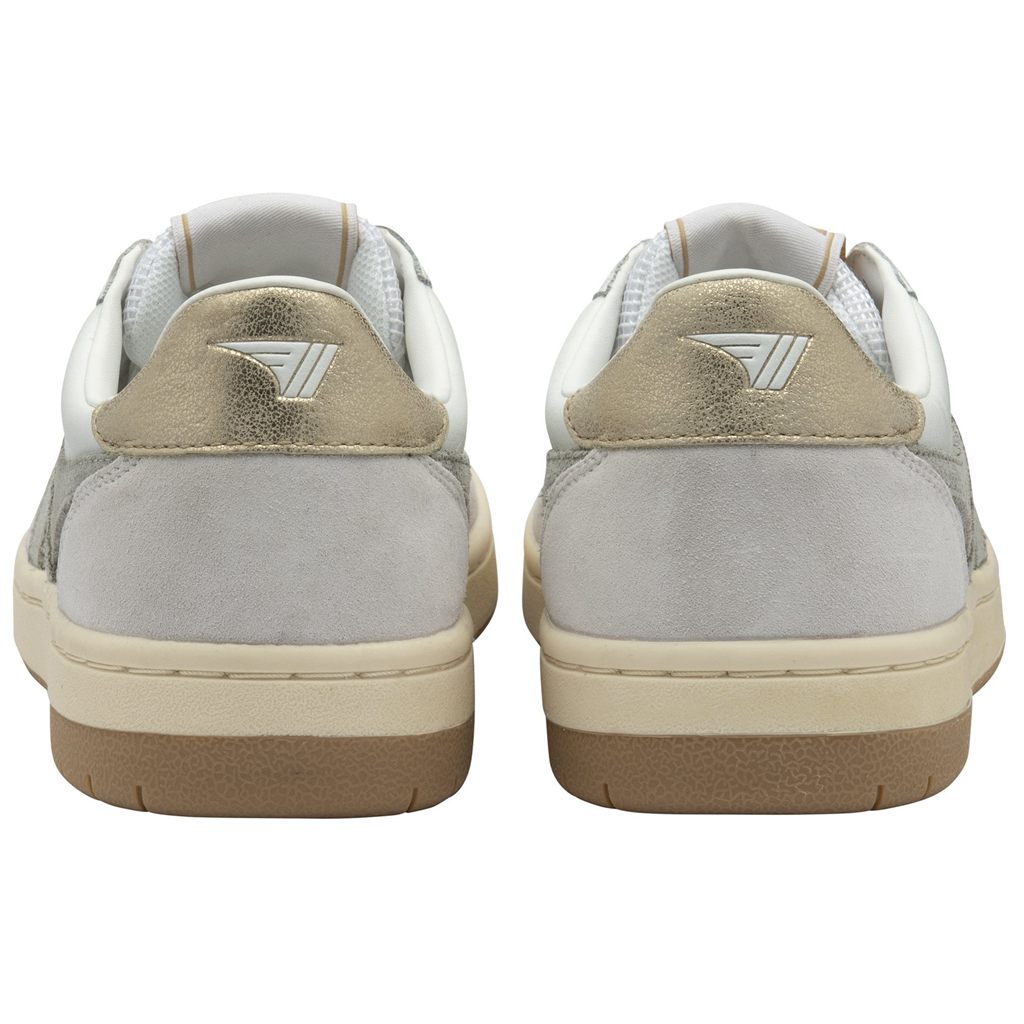 Gola Classics Hawk Sneakers Blancos Grises Claro Dorados Mexico | LDN-706589
