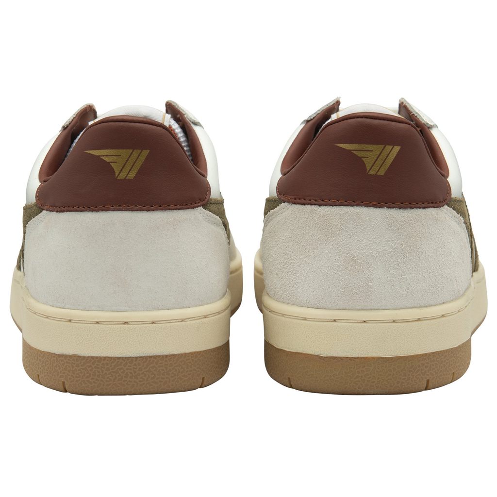 Gola Classics Hawk Sneakers Blancos Kaki Mexico | MWN-012675