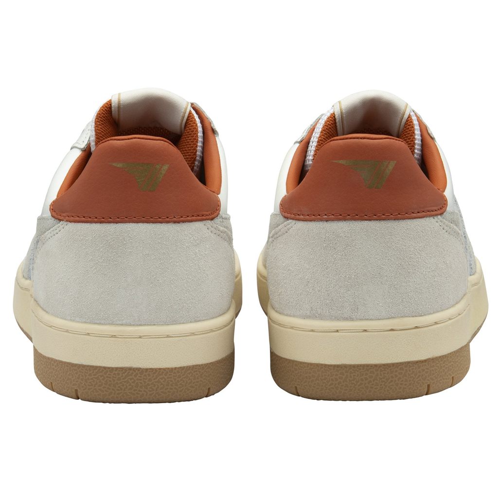 Gola Classics Hawk Sneakers Blancos Naranjas Mexico | PJX-681035