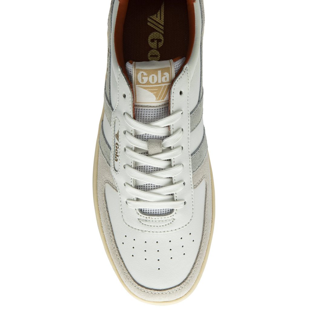 Gola Classics Hawk Sneakers Blancos Naranjas Mexico | PJX-681035