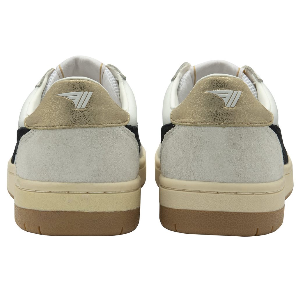 Gola Classics Hawk Sneakers Blancos Negros Dorados Mexico | ZBM-618439