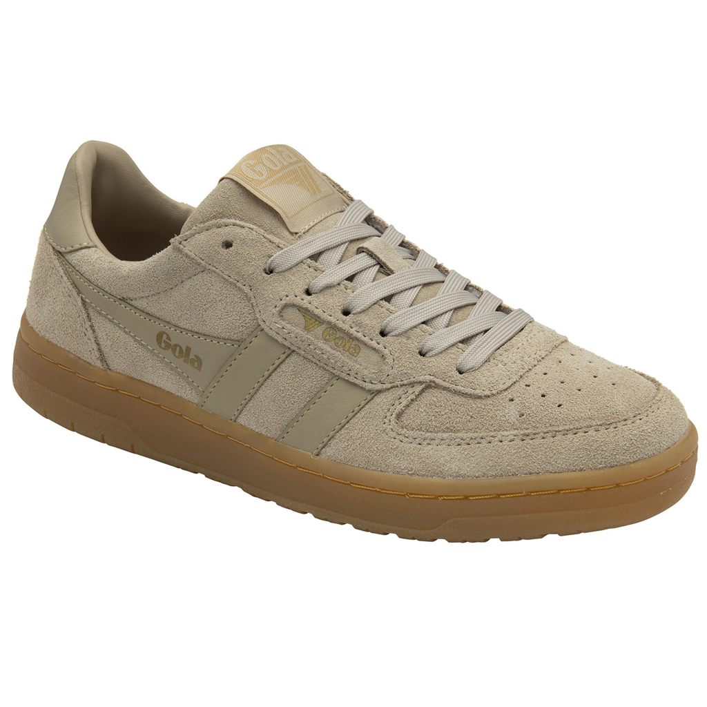 Gola Classics Hawk Suede '86 Sneakers Bone Gum Mexico | ZJE-147605