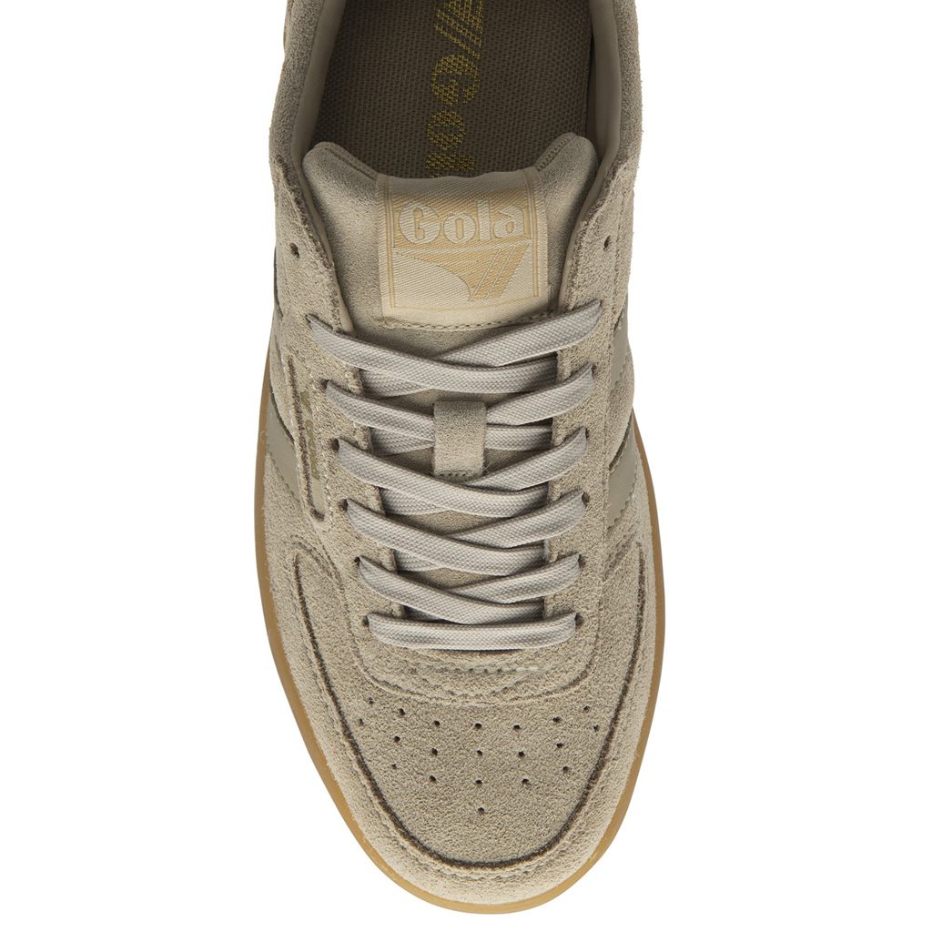 Gola Classics Hawk Suede '86 Sneakers Bone Gum Mexico | ZJE-147605