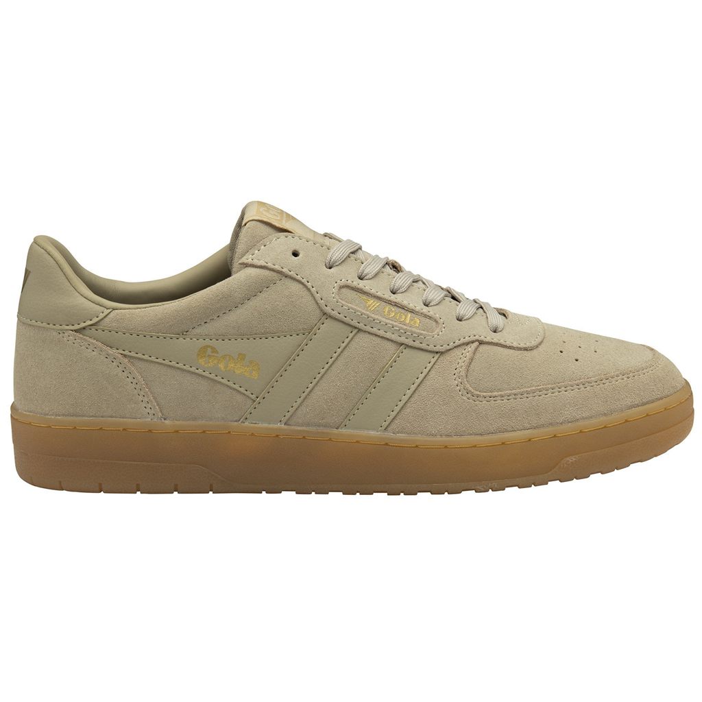 Gola Classics Hawk Suede '86 Sneakers Bone Gum Mexico | AXM-975243