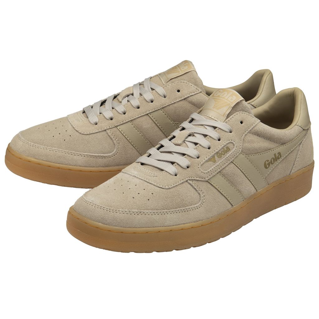 Gola Classics Hawk Suede '86 Sneakers Bone Gum Mexico | AXM-975243