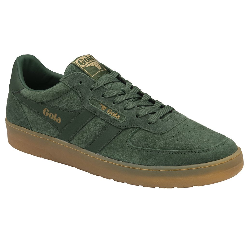 Gola Classics Hawk Suede '86 Sneakers Evergreen Gum Mexico | MUI-035429