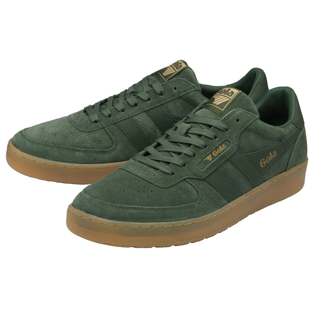 Gola Classics Hawk Suede '86 Sneakers Evergreen Gum Mexico | MUI-035429
