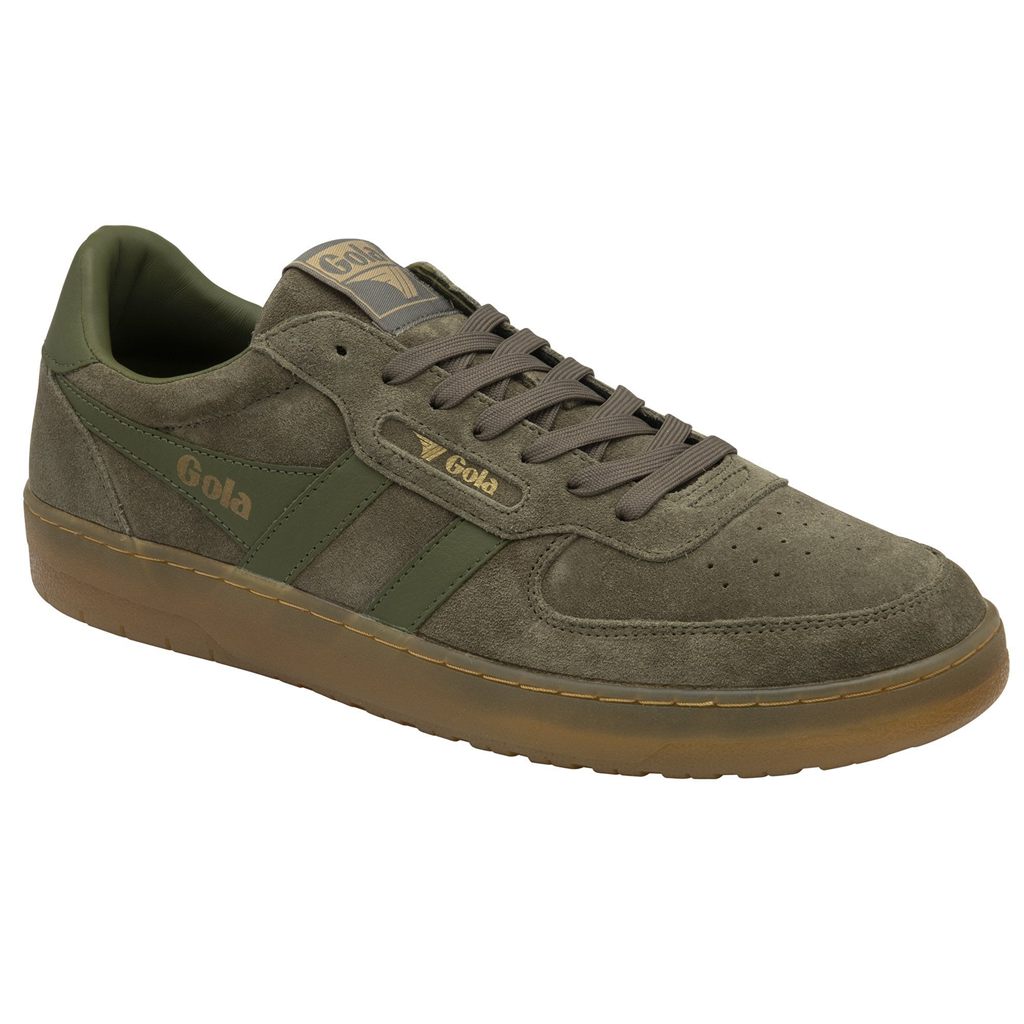 Gola Classics Hawk Suede '86 Sneakers Kaki Mexico | ABS-286517