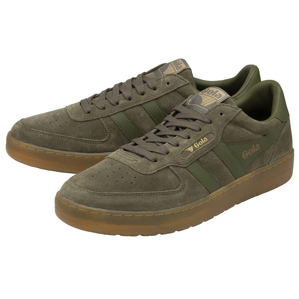 Gola Classics Hawk Suede '86 Sneakers Kaki Mexico | ABS-286517