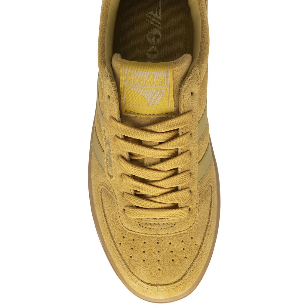 Gola Classics Hawk Suede '86 Sneakers Moutarde Mexico | XSA-607483
